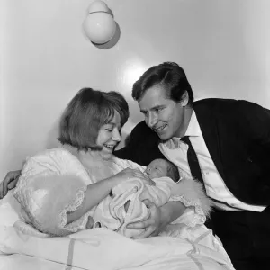 William Roache with Family Print - 12th February 1964