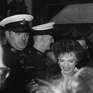 Actors Dirk Bogarde and Judy Garland 1963