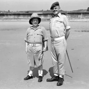 Windsor Davies and Don Estelle Print, June 1975
