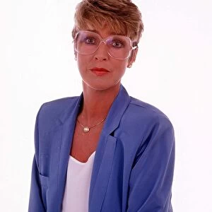 Actress Anne Kirkbride January 1999 who plays the character Deirdre Rachid in