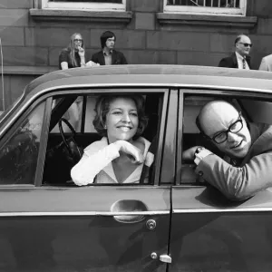 Print of Actress Anne Reid's 1971 Wedding at Jacksons Row Registry Office Print of Actress Anne Reid's 1971 Wedding at Jacksons Row Registry Office