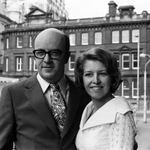 Anne Reid Marries Peter Eckersley Print, 22nd May 1971 Anne Reid Marries Peter Eckersley Print, 22nd May 1971