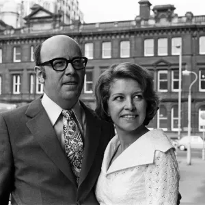 Print of Actress Anne Reid's 1971 Wedding Print of Actress Anne Reid's 1971 Wedding