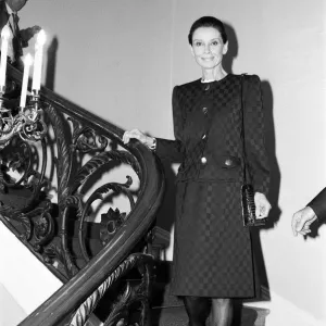 Actress Audrey Hepburn, who is in London for a UNICEF conference Actress Audrey Hepburn, who is in London for a UNICEF conference