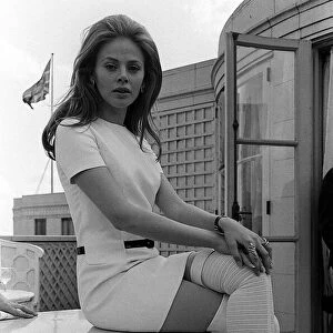 Actress Britt Ekland 1969