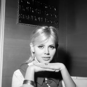 Actress Britt Ekland. 19th February 1964 Actress Britt Ekland. 19th February 1964