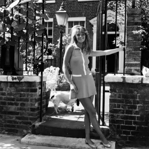 Actress Charlotte Rampling pictured in Chelsea. 9th August 1967 Actress Charlotte Rampling pictured in Chelsea. 9th August 1967