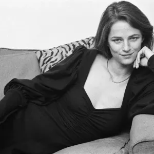 Charlotte Rampling Print, London Home 1973 Charlotte Rampling Print, London Home 1973