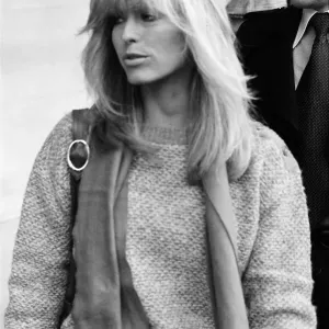 La actriz estadounidense Farrah Fawcett Majors, fotografiada durante una visita a Londres en enero de 1979.