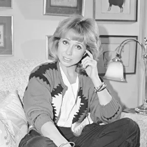 Actress Felicity Kendal prior to her TV programme Mistress in December 1984