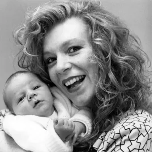 Print of Actress Gilly Coman Opens Liverpool Maternity Hospital Unit