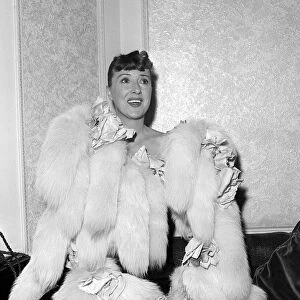 Actress Gypsy Rose Lee in London October 1957