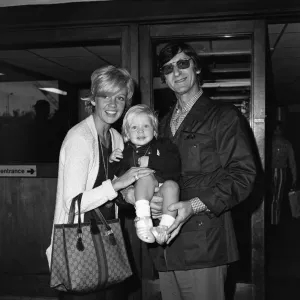 Hayley Mills Arrives at Heathrow with Son (Print) Hayley Mills Arrives at Heathrow with Son (Print)