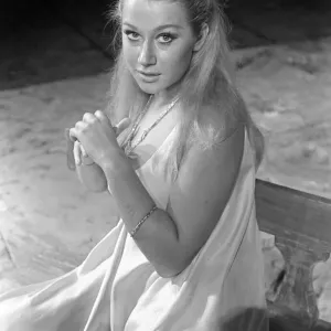 Helen Mirren as Cressida, Royal Shakespeare Theatre Print 1968