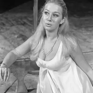 Actress Helen Mirren as Cressida, in a scene from Troilus and Cressida Actress Helen Mirren as Cressida, in a scene from Troilus and Cressida