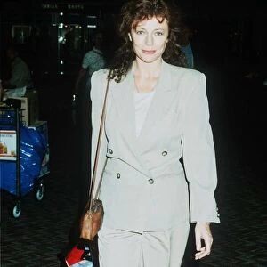 Actress Jacqueline Bisset at LAP on way to Los Angeles dbase MSI A©Mirrorpix