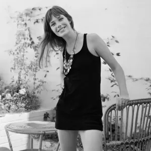 Jane Birkin in Vukovar, Yugoslavia Print 21st June 1970