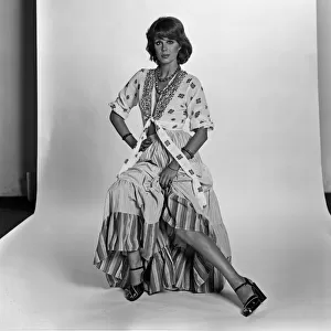 Actress Joanna Lumley. 5th September 1974