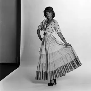 Actress Joanna Lumley. 5th September 1974 Actress Joanna Lumley. 5th September 1974