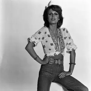 Actress Joanna Lumley. 5th September 1974 Actress Joanna Lumley. 5th September 1974