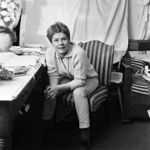 Actress Judi Dench. 4th August 1967 Actress Judi Dench. 4th August 1967