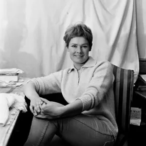 Actress Judi Dench. 4th August 1967 Actress Judi Dench. 4th August 1967