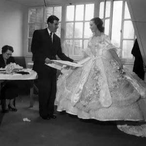Julie Andrews in Cinderella Pantomime Print 1953 Julie Andrews in Cinderella Pantomime Print 1953