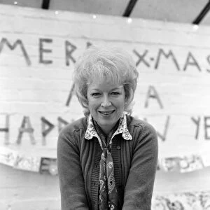 Actress June Whitfield pictured at her home. 16th December 1971