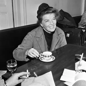 Katharine Hepburn Print, Bray, Ireland 1967