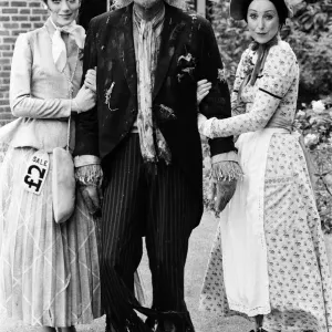 Actress Lorraine Chase (left) appears in the new series of Worzel Gummidge Actress Lorraine Chase (left) appears in the new series of Worzel Gummidge