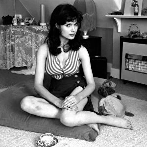 Actress: Madeline Smith. September 1974 S74-5333