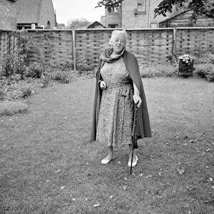 Actress Margaret Rutherford September 1963 Pictured at home Gerrards Cross Bucks