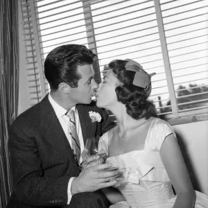 Actress Nanette Newman, 21, marries actor and writer Bryan Forbes