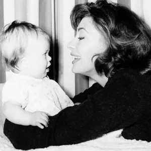 Nanette Newman with Daughter Sarah Kate Print
