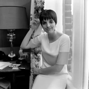 Actress and singer Liza Minnelli in London. 5th May 1966