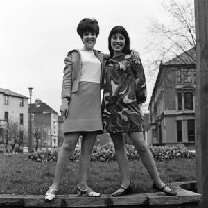 Print of Actresses Gilly Fraser and Pauline Collins on Doctor Who Set Print of Actresses Gilly Fraser and Pauline Collins on Doctor Who Set