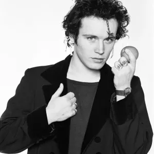 Stuart Goddard, der britische Pop-Sänger Adam Ant aus den 80ern Stuart Goddard, der britische Pop-Sänger Adam Ant aus den 80ern