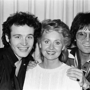 Adam Ant, Lulu and Cliff Richard Royal Variety Performance Print 1981