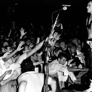 Adam Ant on stage during his performance at The Palladium Hollywood LOs Angeles USA