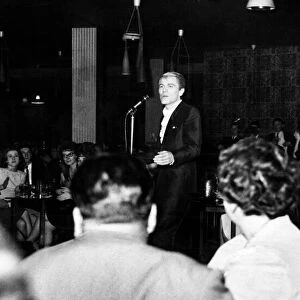 Adam Faith, performs at the Dolce Vita Club Newcastle, 1st December 1964