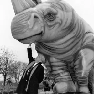Adams Ricklish Rhino Date. Animal lover Adam Faith had a strange itch to tickle a