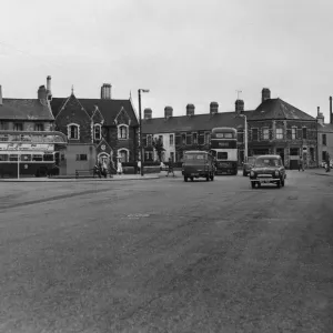 Our Picture Shows: Adamsdown Square Print Circa 1965