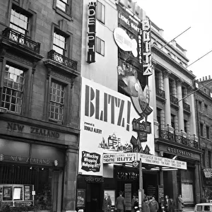 The Adelphi theatre in the West End, central London. 22nd May 1962