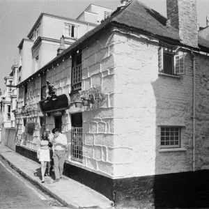 L'Ancien Admiral Benbow, rue Chapel St, Penzance, Cornwall.