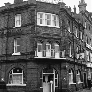 L'amiral Harvey, pub, Ramsgate, Kent. 22 février 1968.