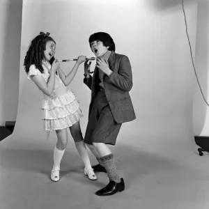 Adrian Dannatt as William'and Bonnie Langford as Violet Elizabeth Adrian Dannatt as William'and Bonnie Langford as Violet Elizabeth