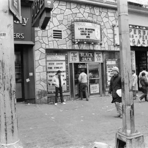 Adult video stores and peep shows in New York. 13th February 1981 Adult video stores and peep shows in New York. 13th February 1981