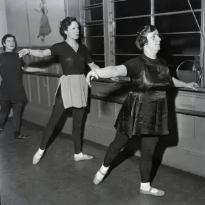 Advanced Ballet Class Print, Baker Street, London 1954