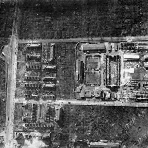 Aerial reconnaissance photograph of the Alfred Teves aerospace component factory at