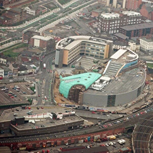 Aerial view of the Centre for Life, Newcastle. But to be opened in May 2000